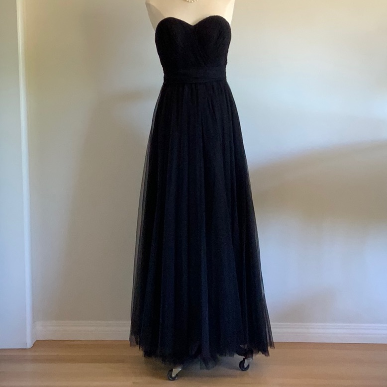 Sorella Vita Black Tulle Gown / Dress